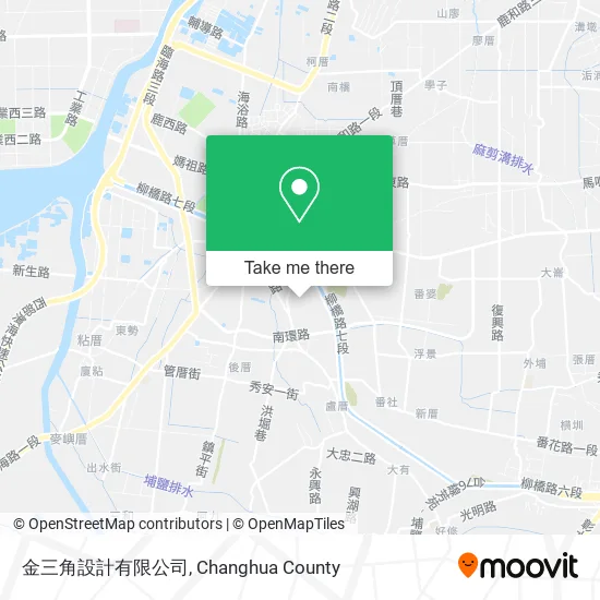 金三角設計有限公司 map