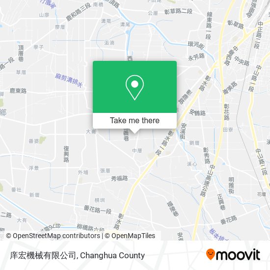 庠宏機械有限公司 map