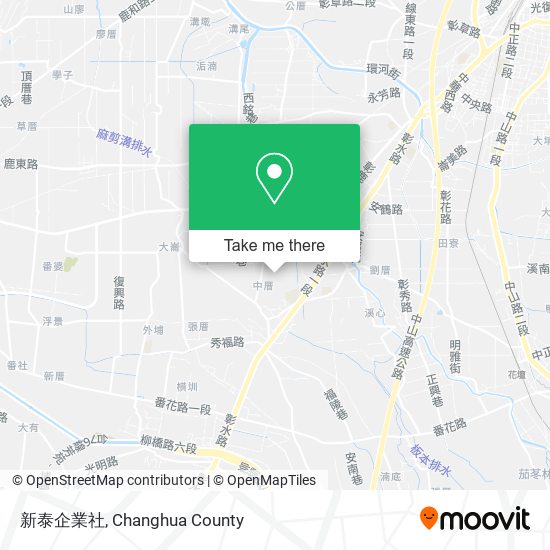新泰企業社地圖