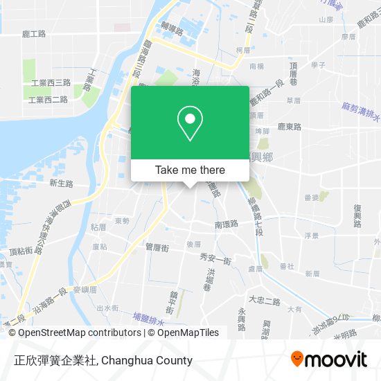 正欣彈簧企業社 map