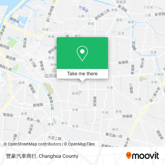 豐豪汽車商行地圖