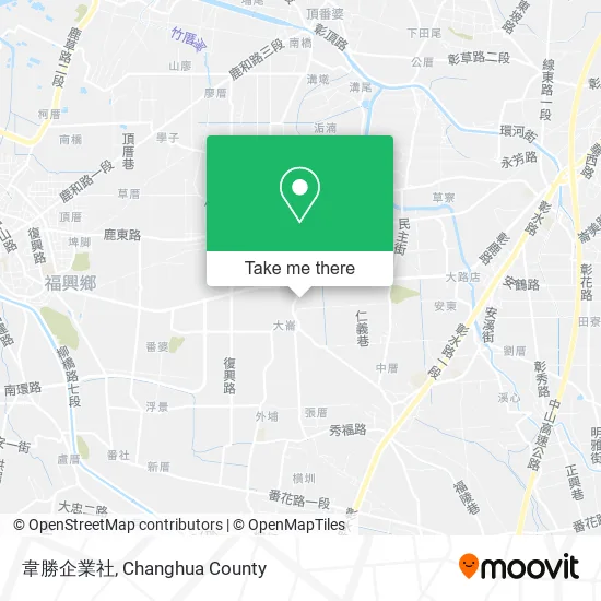 韋勝企業社 map