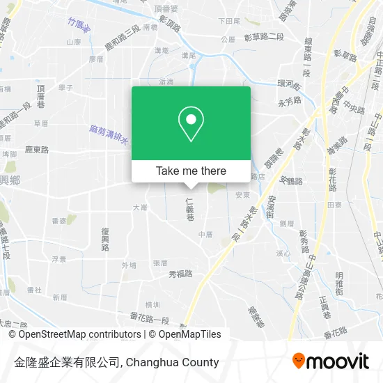 金隆盛企業有限公司 map