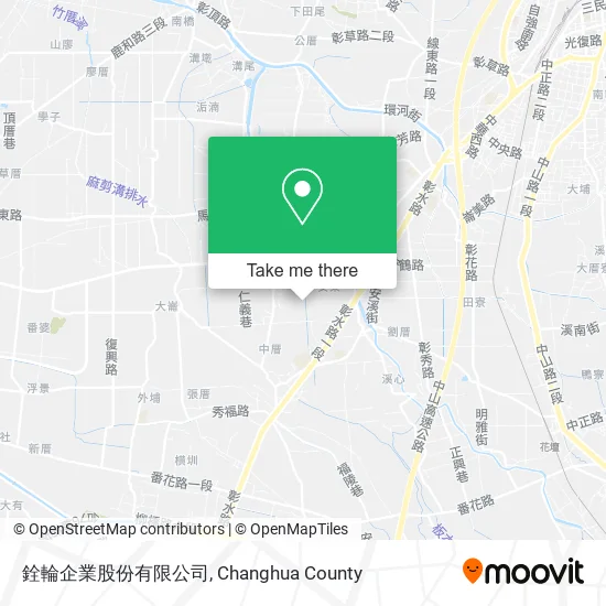 銓輪企業股份有限公司地圖