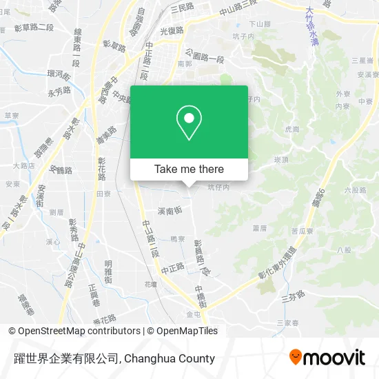 躍世界企業有限公司地圖