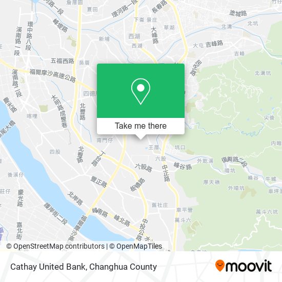 Cathay United Bank map