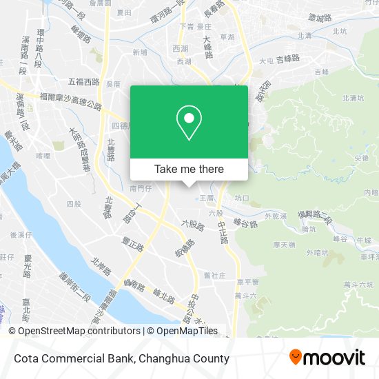 Cota Commercial Bank map