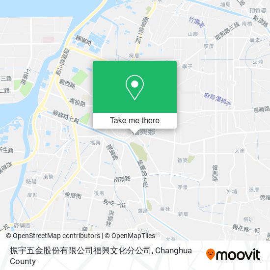 振宇五金股份有限公司福興文化分公司地圖