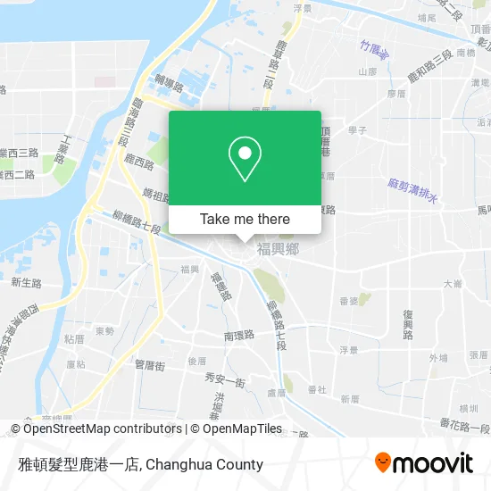 雅頓髮型鹿港一店 map