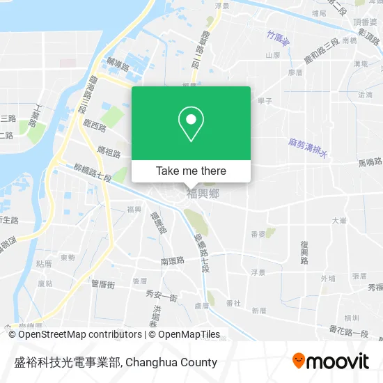 盛裕科技光電事業部 map