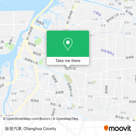 振發汽車地圖