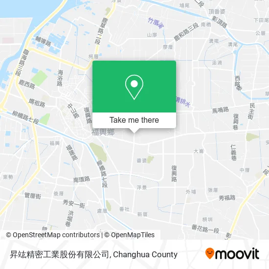 昇竑精密工業股份有限公司地圖