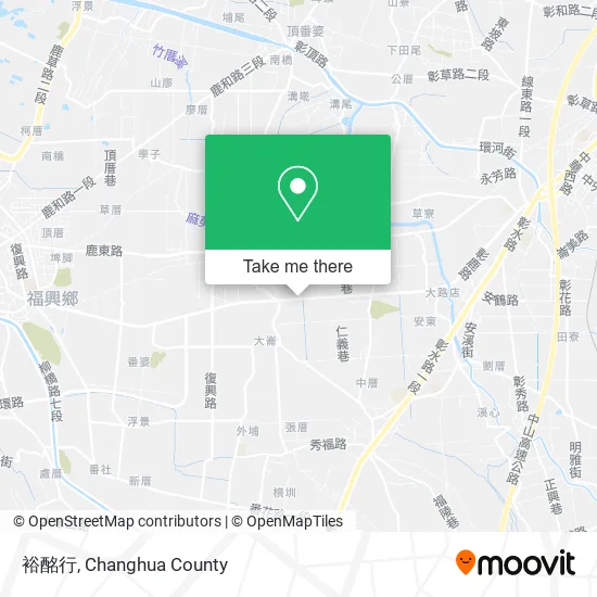 裕酩行 map
