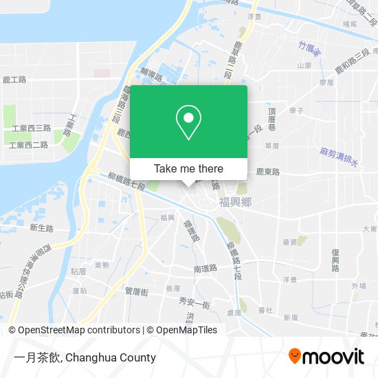 一月茶飲 map