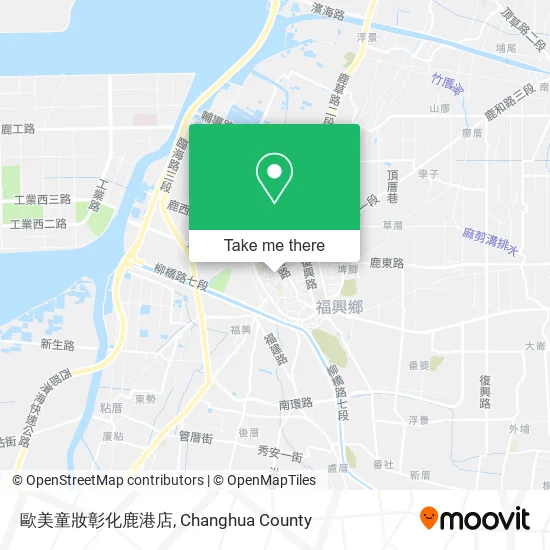 歐美童妝彰化鹿港店 map