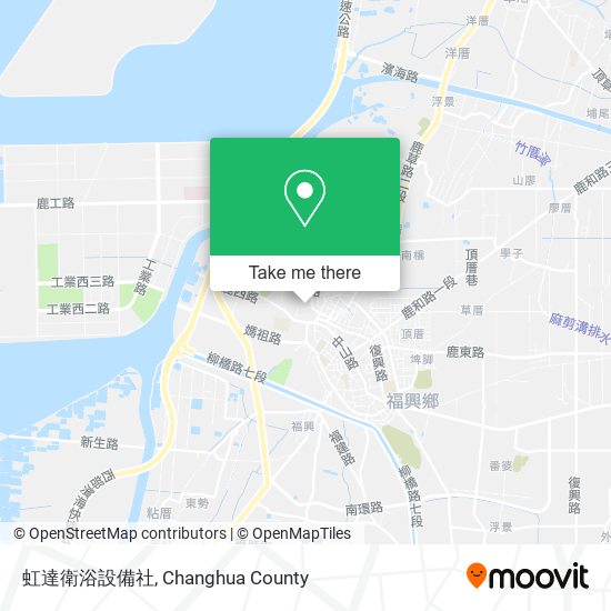 虹達衛浴設備社 map