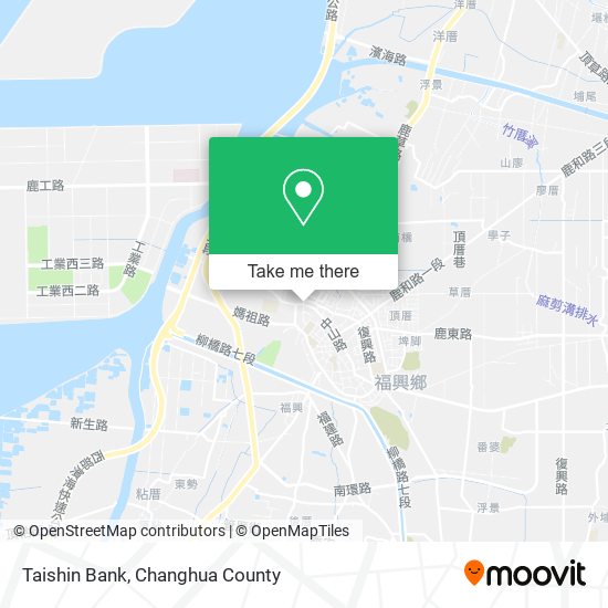 Taishin Bank map