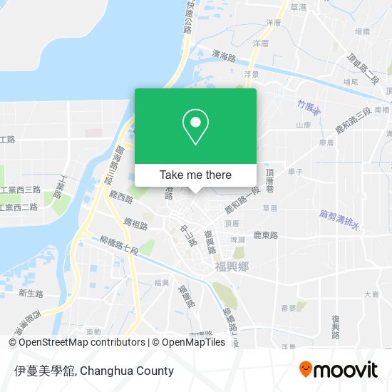 伊蔓美學舘地圖