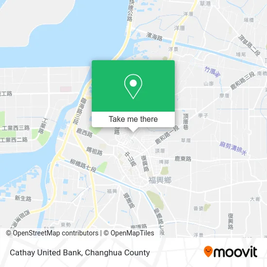 Cathay United Bank map