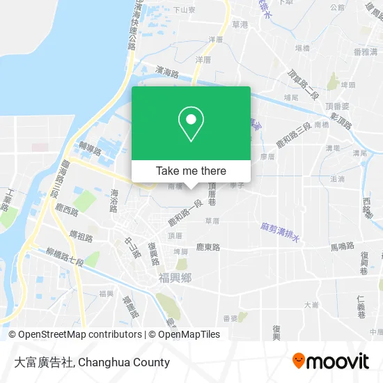 大富廣告社地圖