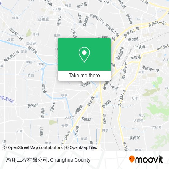 瀚翔工程有限公司 map