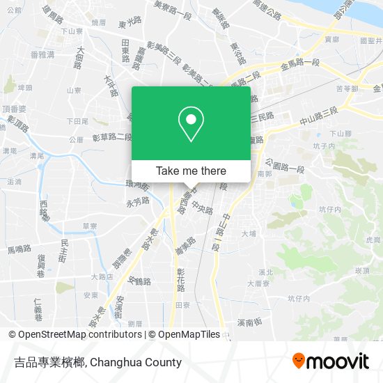 吉品專業檳榔地圖