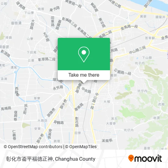 彰化市崙平福德正神 map