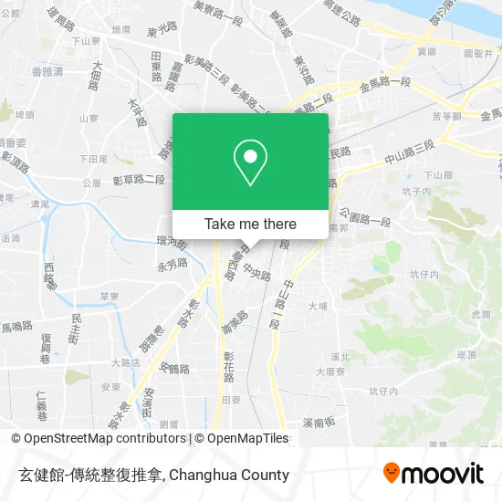 玄健館-傳統整復推拿 map