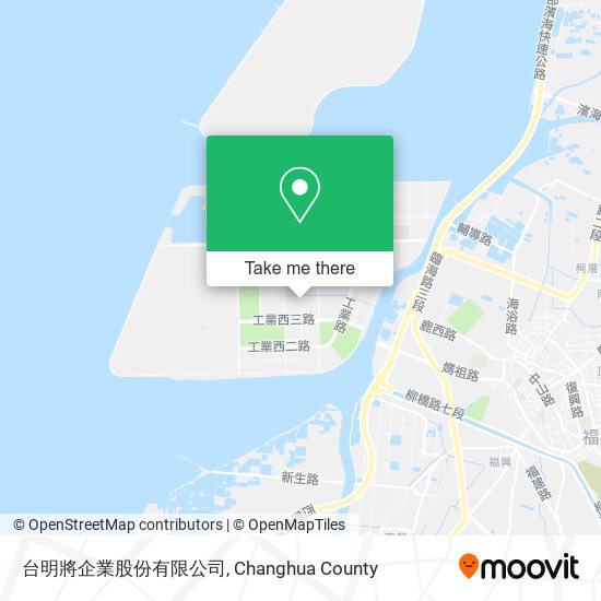 台明將企業股份有限公司 map
