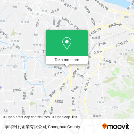 泰得封孔企業有限公司 map
