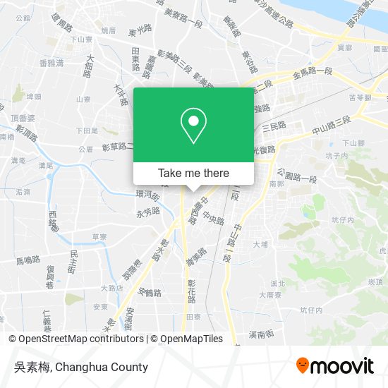 吳素梅 map