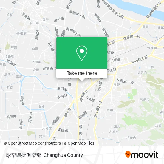 彰樂體操俱樂部 map