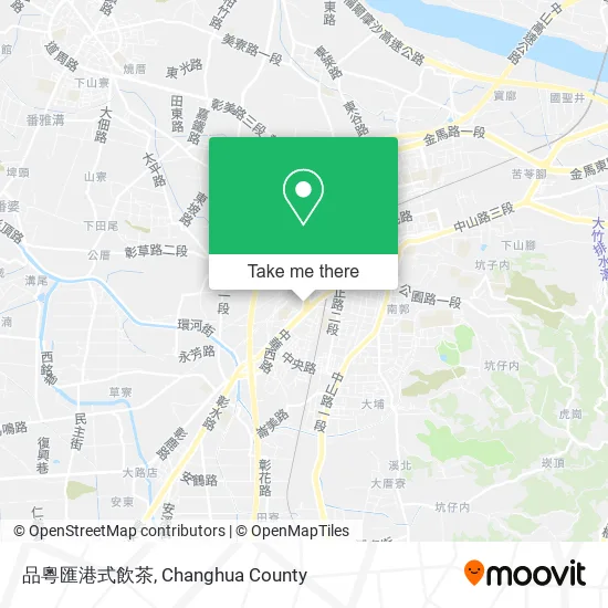 品粵匯港式飲茶地圖