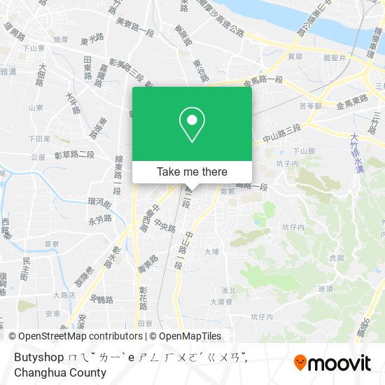 Butyshop ㄇㄟˇ ㄌㄧˋ e ㄕㄥ ㄏㄨㄛˊ ㄍㄨㄢˇ地圖