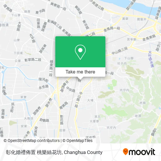 彰化婚禮佈置 桃樂絲花坊 map