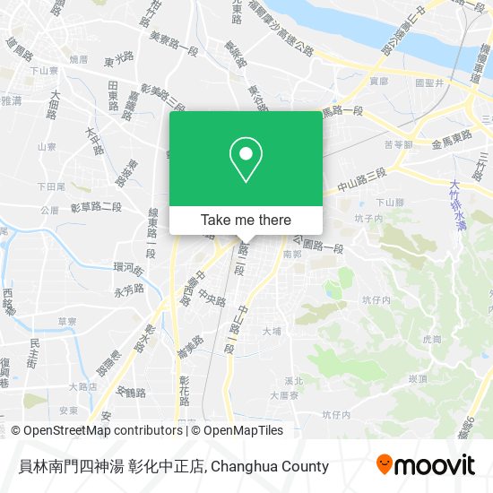 員林南門四神湯 彰化中正店 map