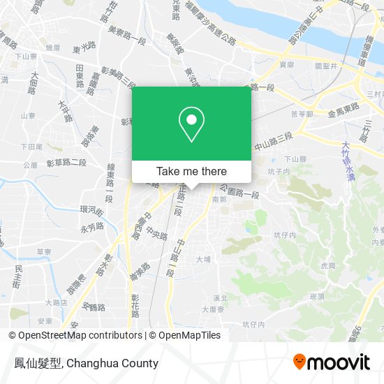 鳳仙髮型地圖