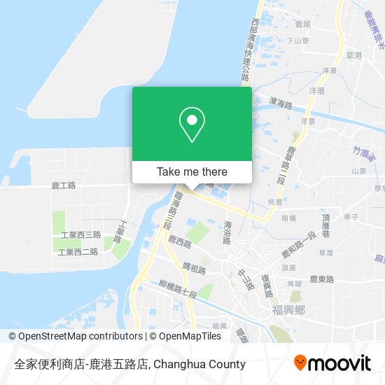 全家便利商店-鹿港五路店 map