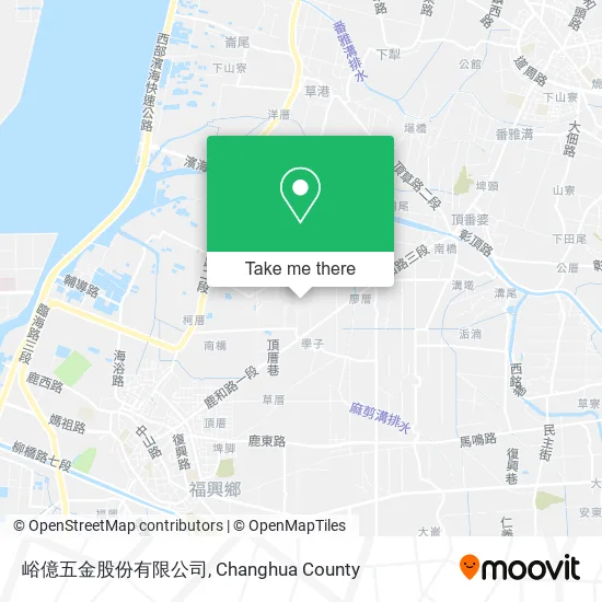 峪億五金股份有限公司 map