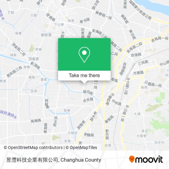 昱灃科技企業有限公司 map