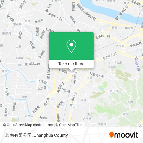欣南有限公司 map