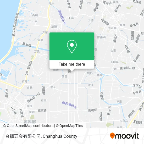 台揚五金有限公司 map