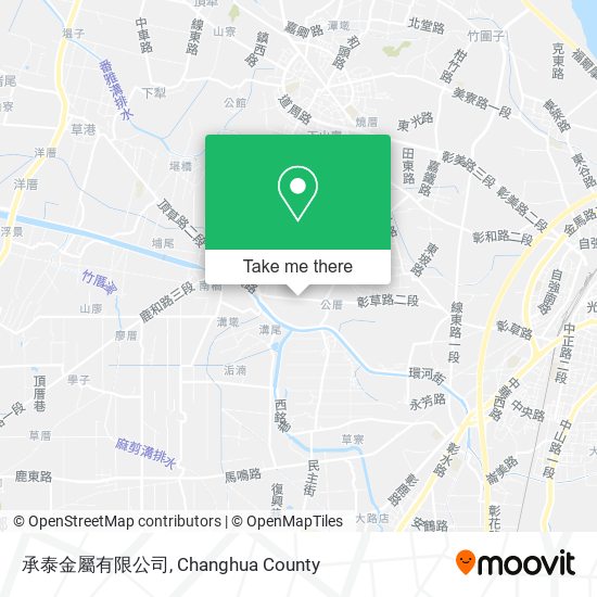 承泰金屬有限公司 map