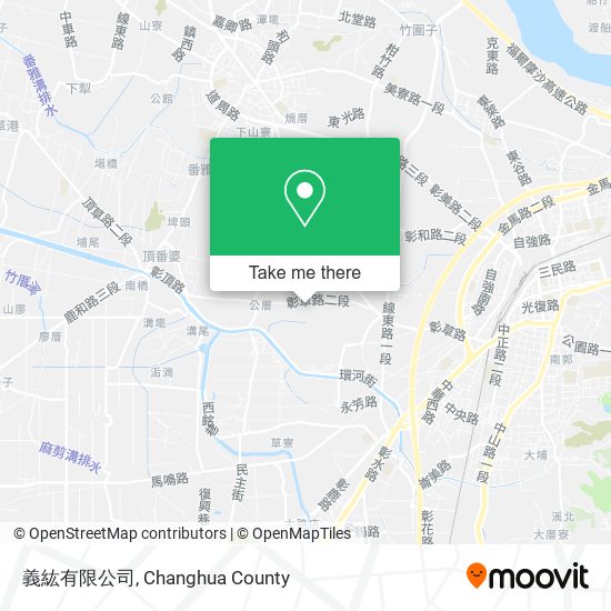 義紘有限公司 map