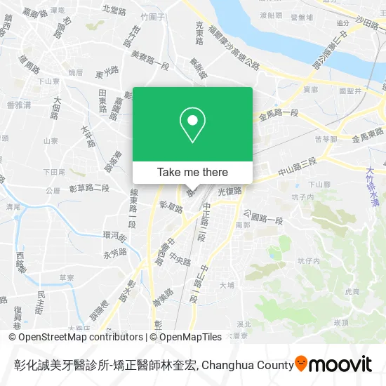 彰化誠美牙醫診所-矯正醫師林奎宏 map