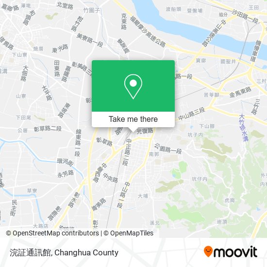 浣証通訊館 map