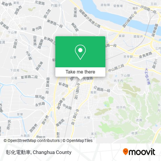 彰化電動車地圖