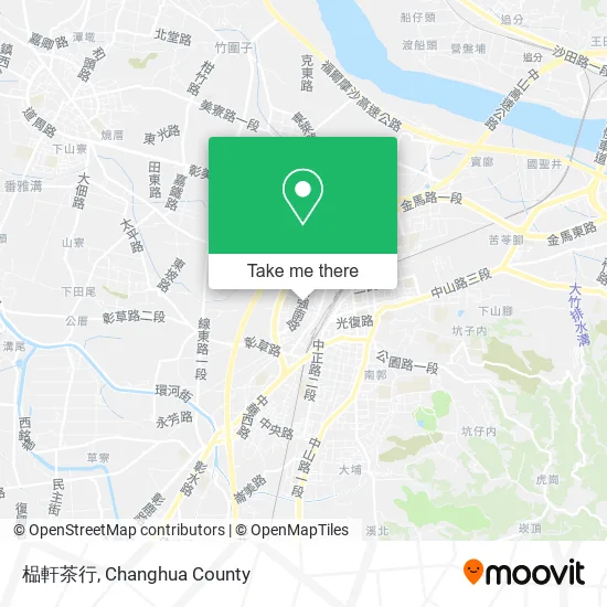 榀軒茶行地圖