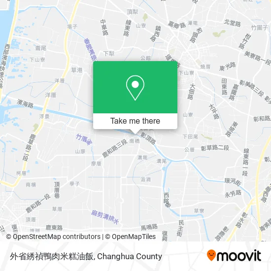 外省綉禎鴨肉米糕油飯地圖