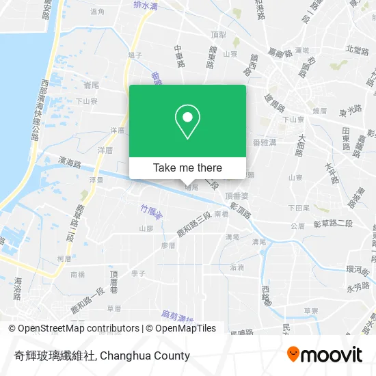 奇輝玻璃纖維社地圖